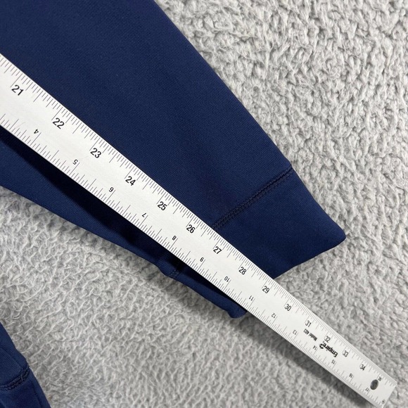 Under Armour Notre Dame Sweatshirt Men's Small Blue Graphic Hoodie Storm Logo - Picture 5 of 10